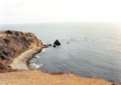 Cliffs at Laguna Beach, CA, photograph by Johnna M. Gale