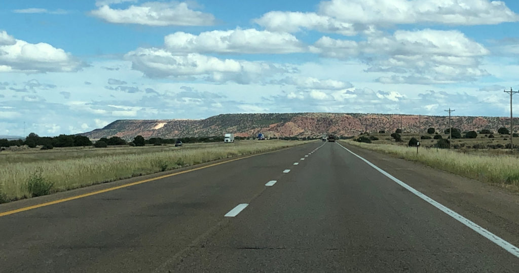 New Mexico Highway - photo by Desert Xe;