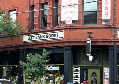Left Bank Books sign